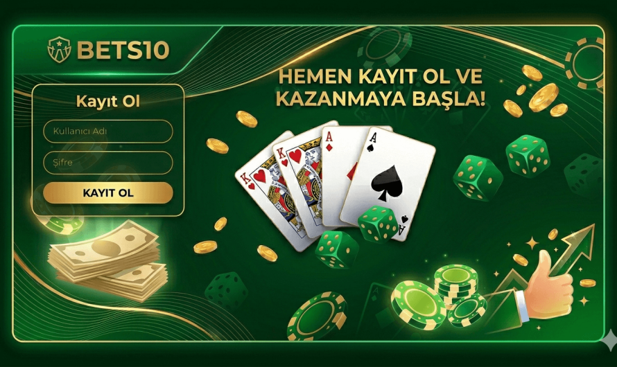 Bets10 Kayıt Ol, İlk Bahsini Bedavaya Getir